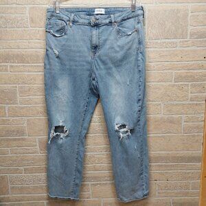 Pistola Light Wash Distressed Denim Jeans Size 33